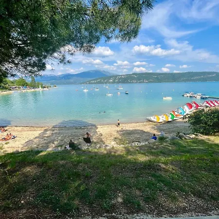 Harmonie T2-climatisation, Grand Jardin & Parking Prive Au Calme Lejlighed *